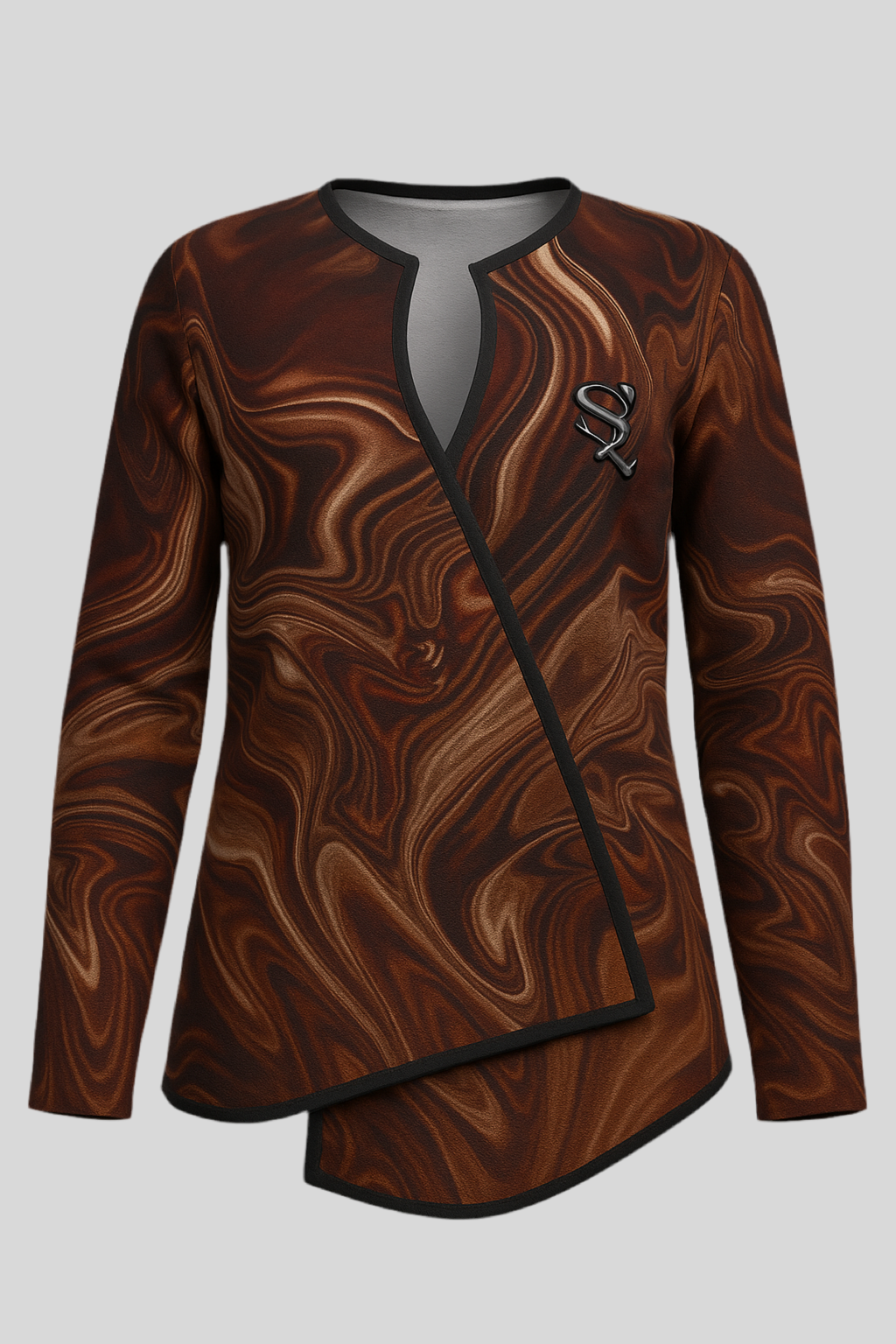 Long Sleeve Scuba Coat - Sailuc
