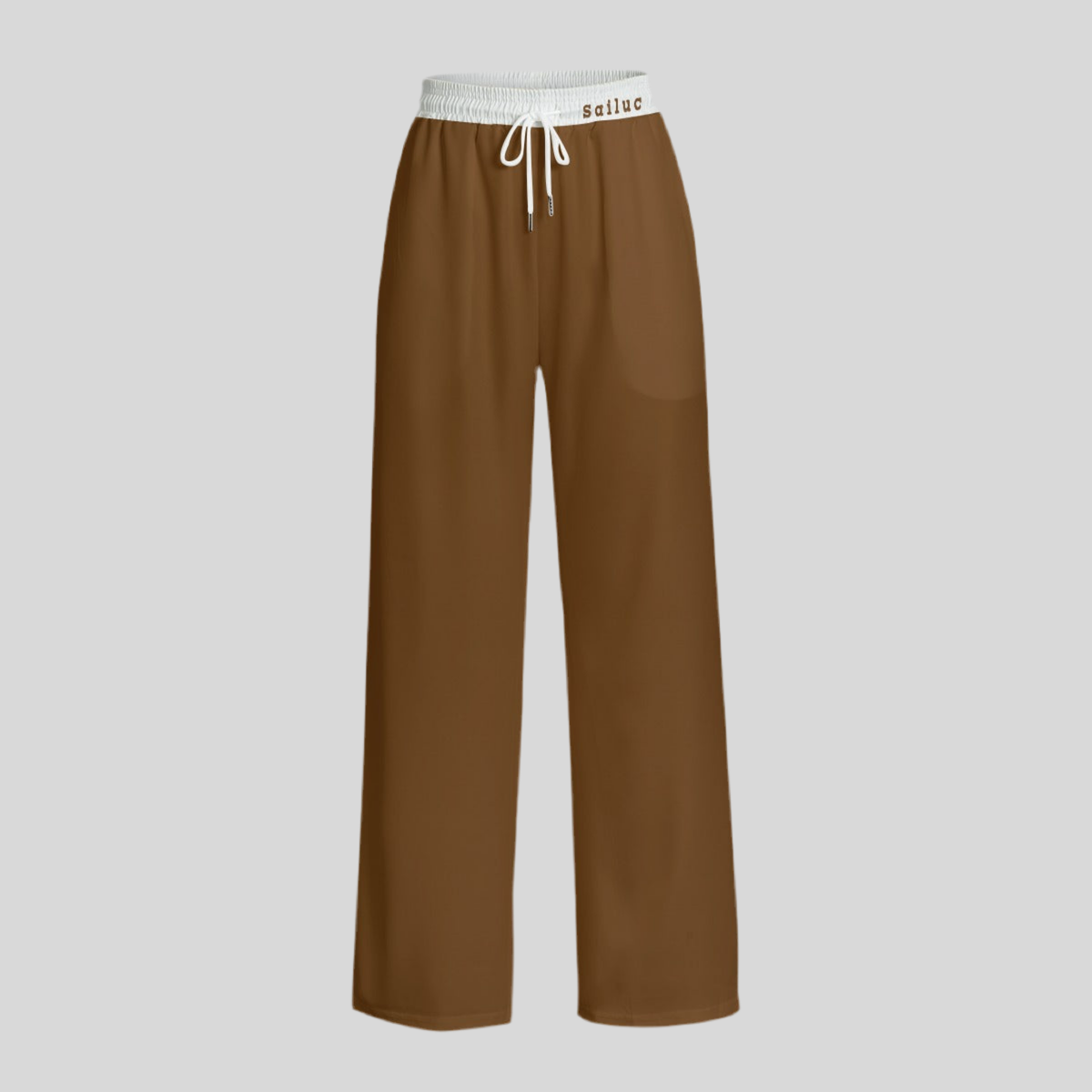 Silk Straight pants - Sailuc