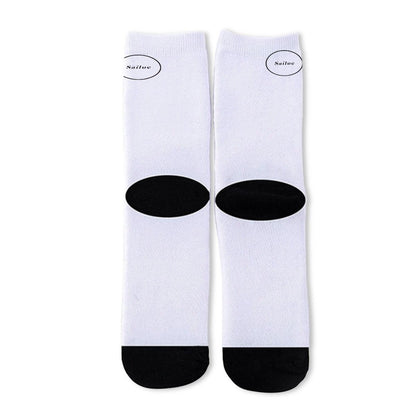 Cotton Crew Socks - Sailuc