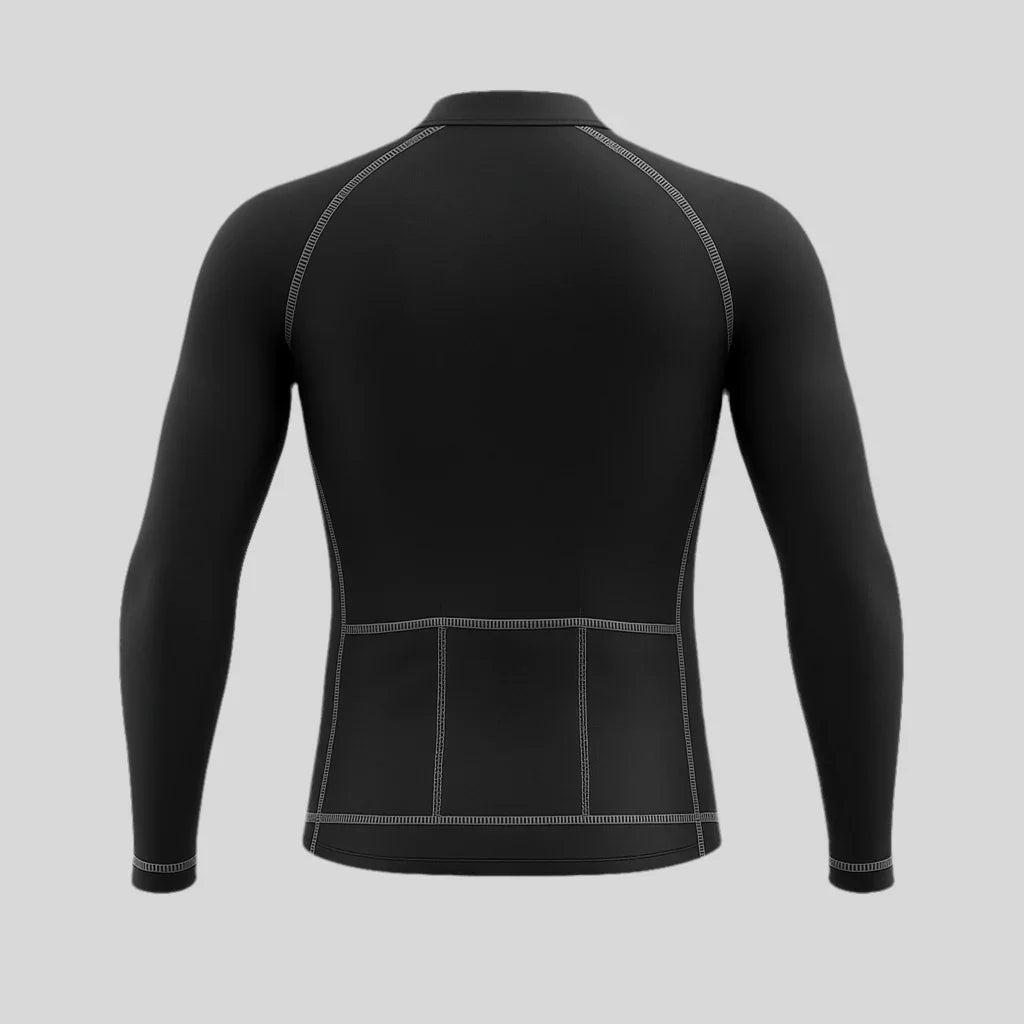 Raglan Cycling Jersey With Long Sleeve - Sailuc