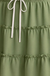 Sage Lace Skirt - Sailuc