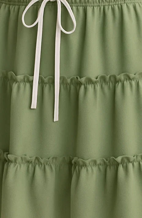 Sage Lace Skirt - Sailuc