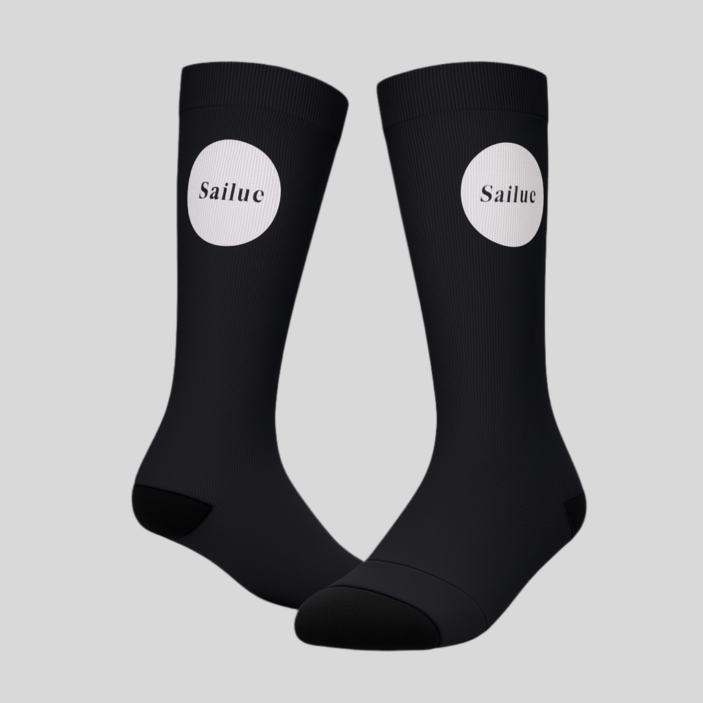 Cotton Crew Socks - Sailuc