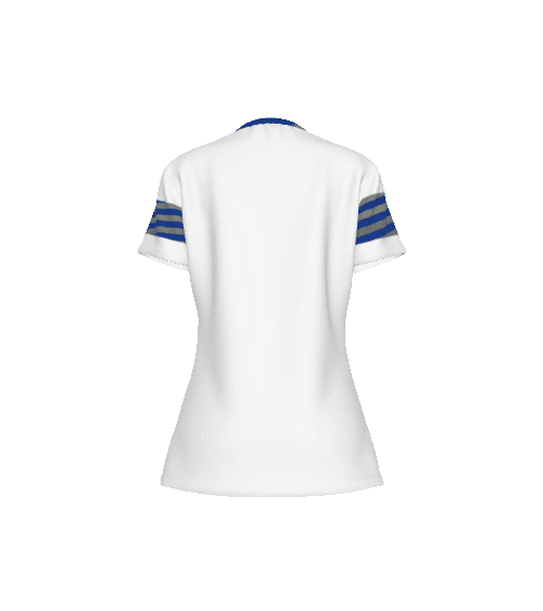 Round Striped Neck T-Shirt - Sailuc