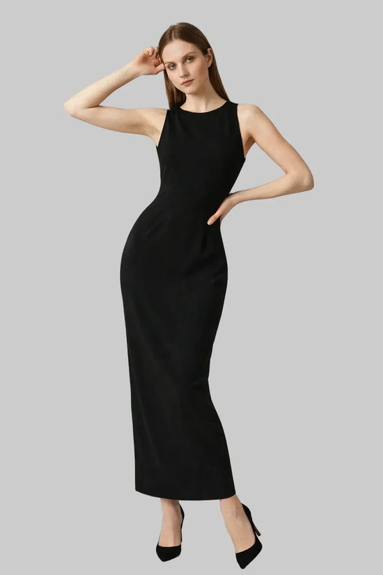 Beach Perspective Chiffon Dress