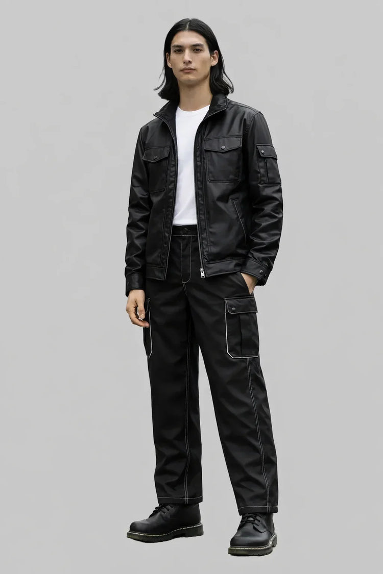 Mens Cargo Durable Utility Trousers