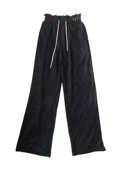 Washed Fungus Edge Flare Pants