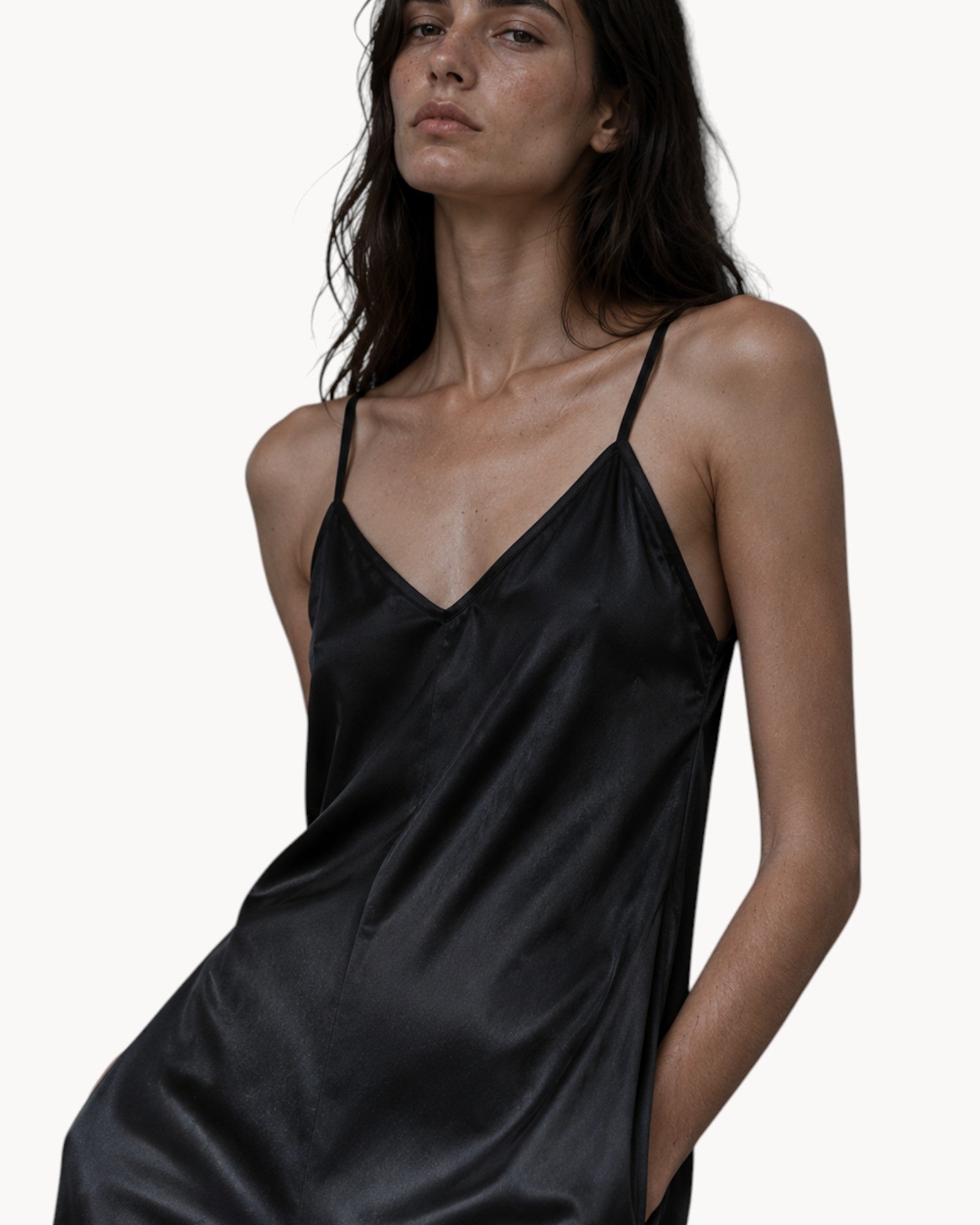 Gradient Satin Jumpsuit