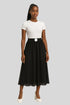Long Section Chiffon Skirt - Sailuc