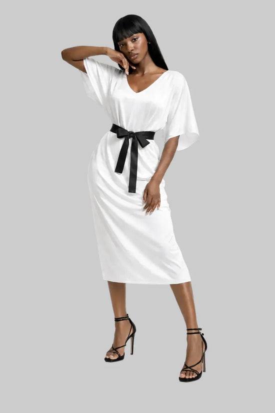 Atelier Tie-Waist Dress