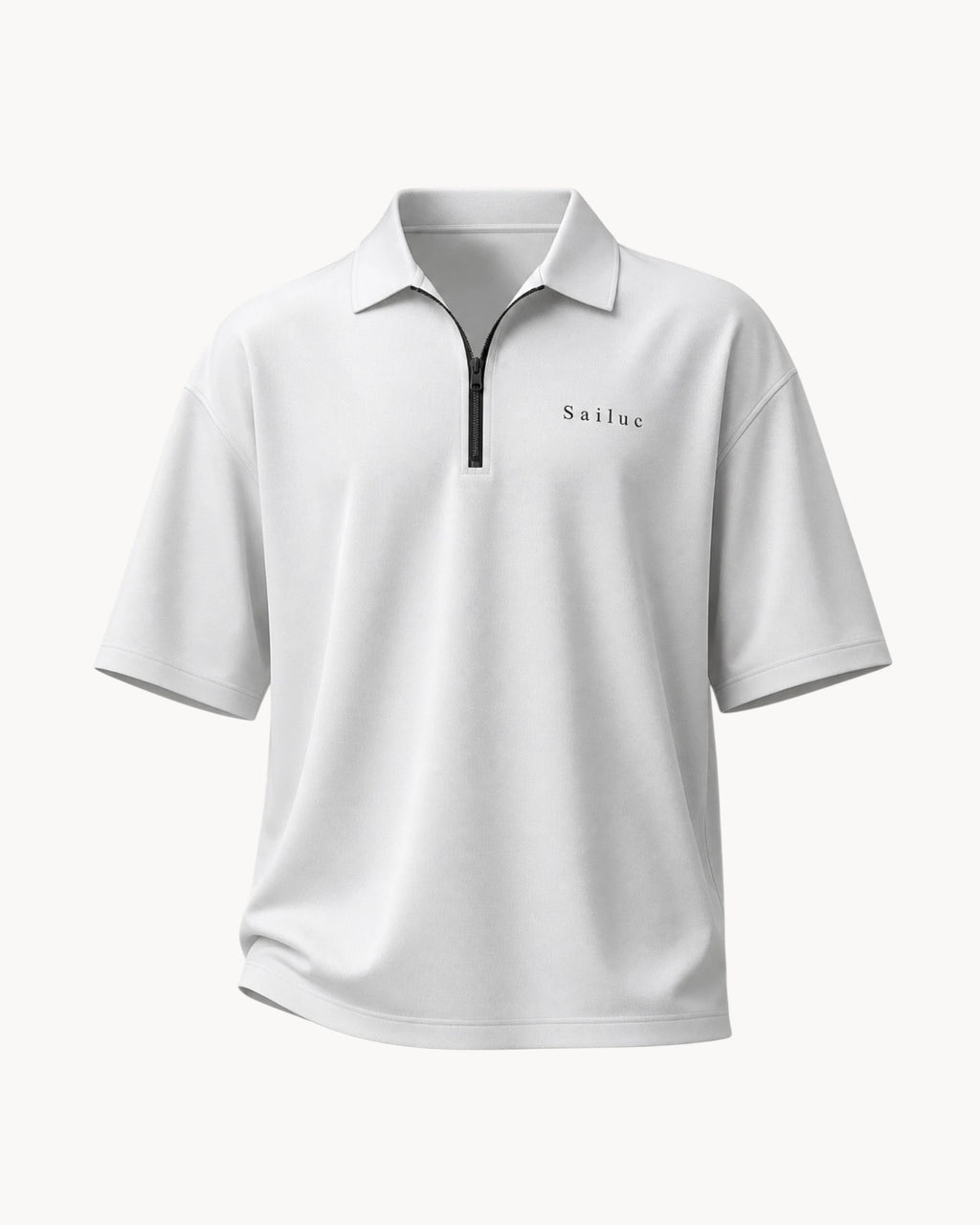 Lucent Zip-up Polo