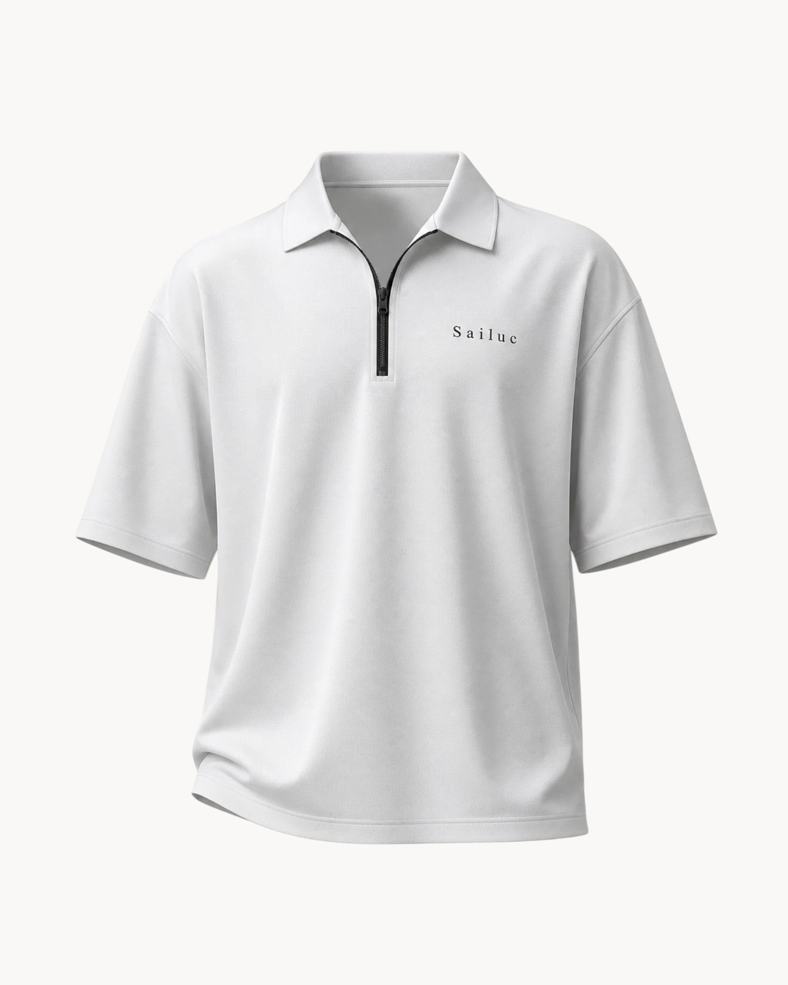 Lucent Zip-up Polo