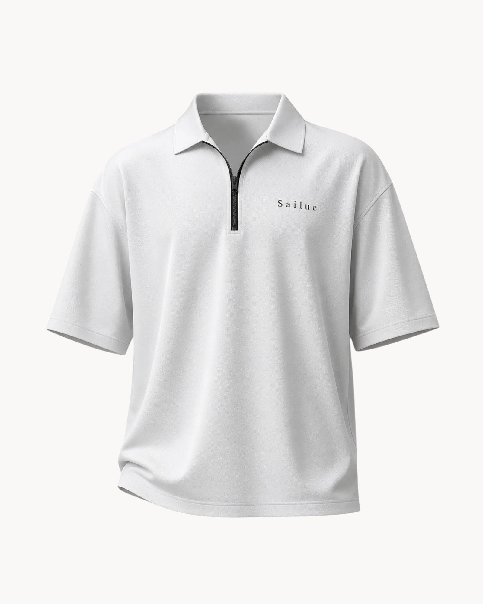 Lucent Zip-up Polo
