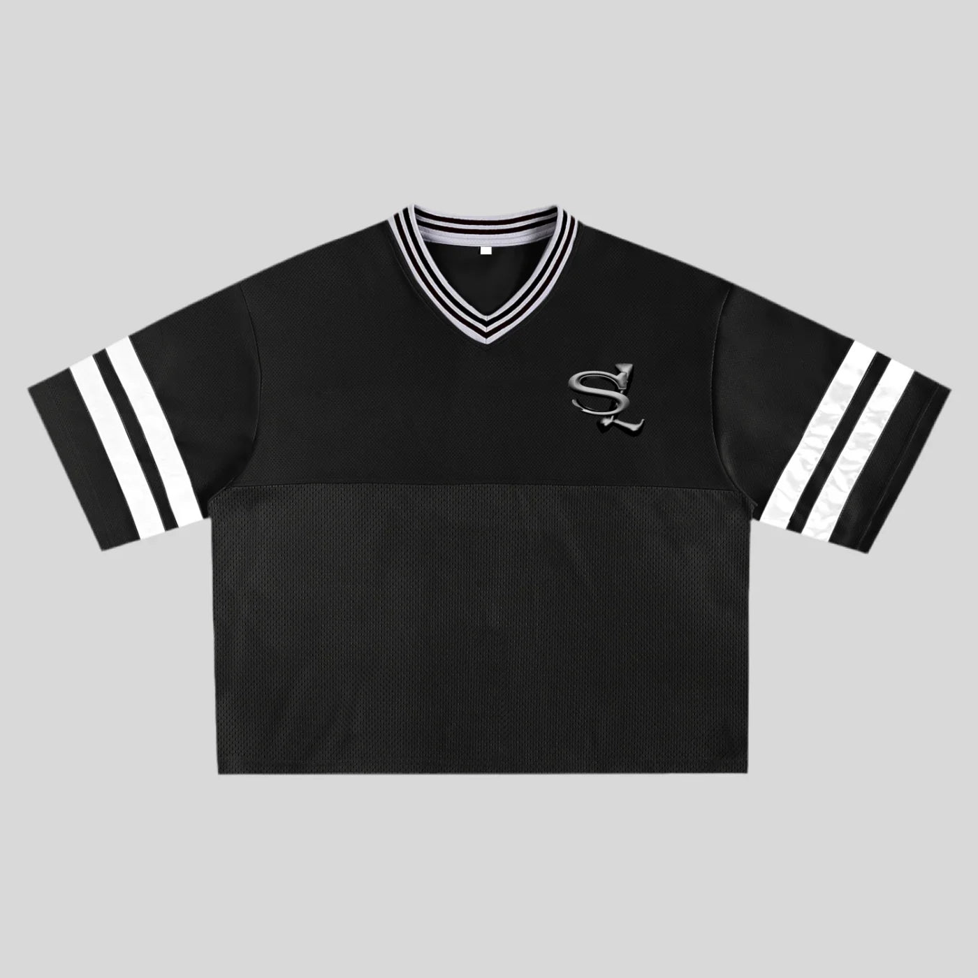 Taped Mesh T-shirt - Sailuc