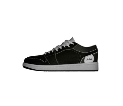 Men Low State Leather Sneakers - Sailuc