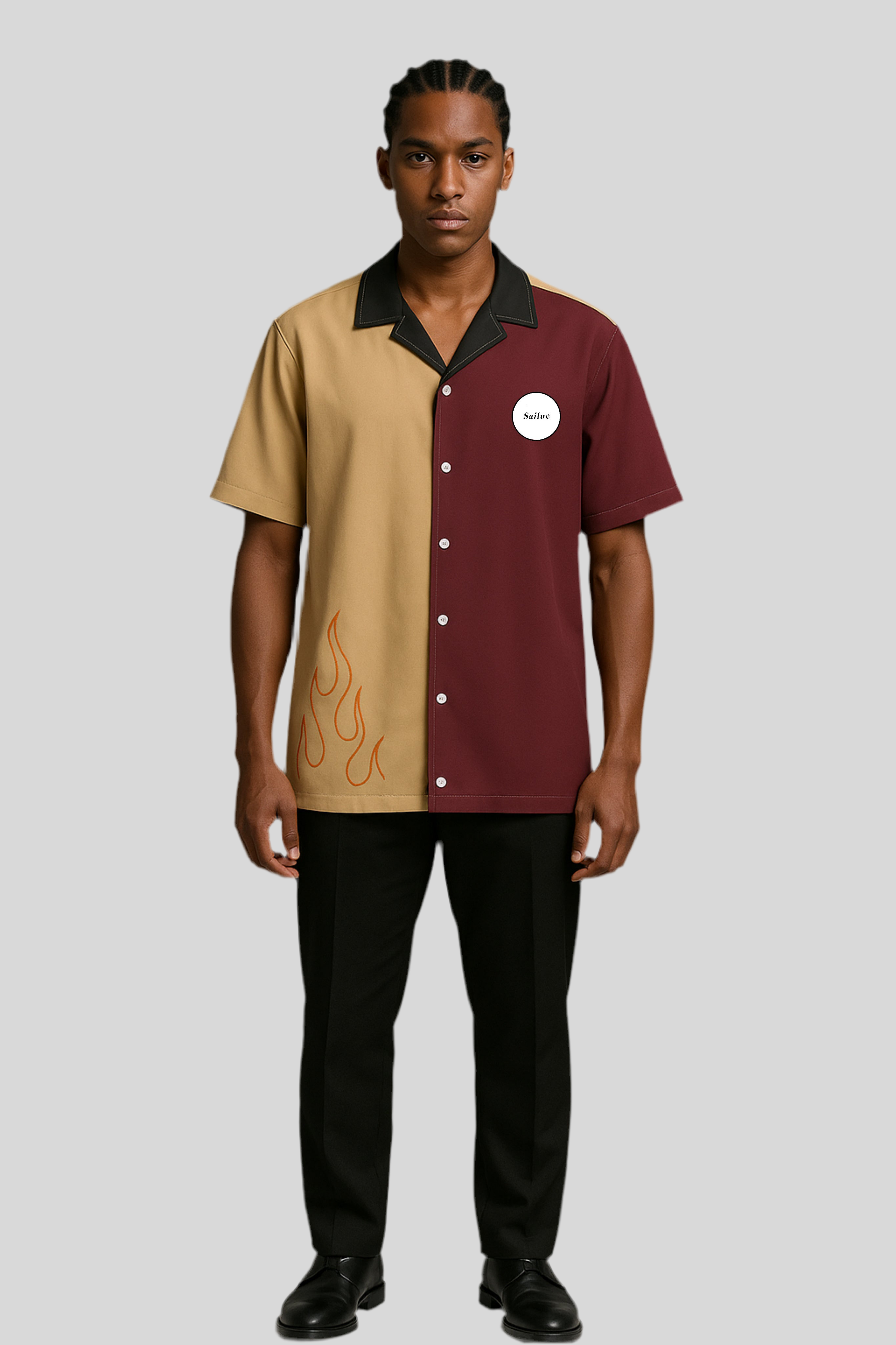 Flame Hawaiian Shirt