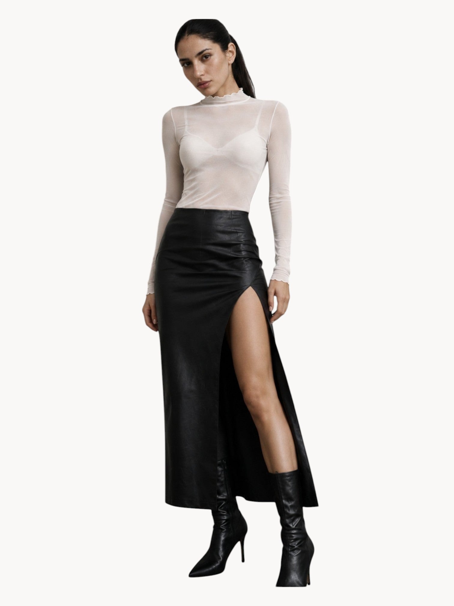 Veil Mesh Top