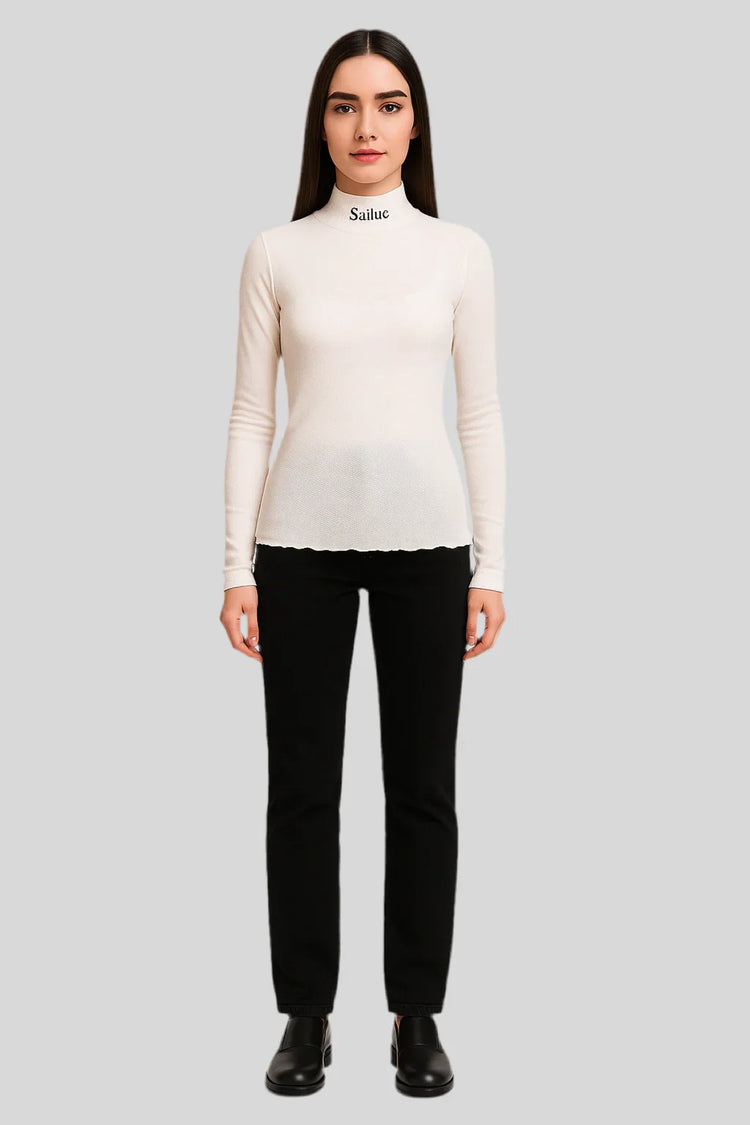 Mesh See-Through Top - Sailuc