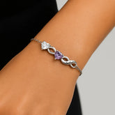 Birth Stone Charm Bracelet - Sailuc