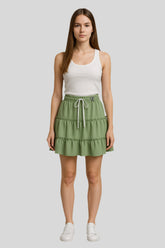 Sage Lace Skirt - Sailuc