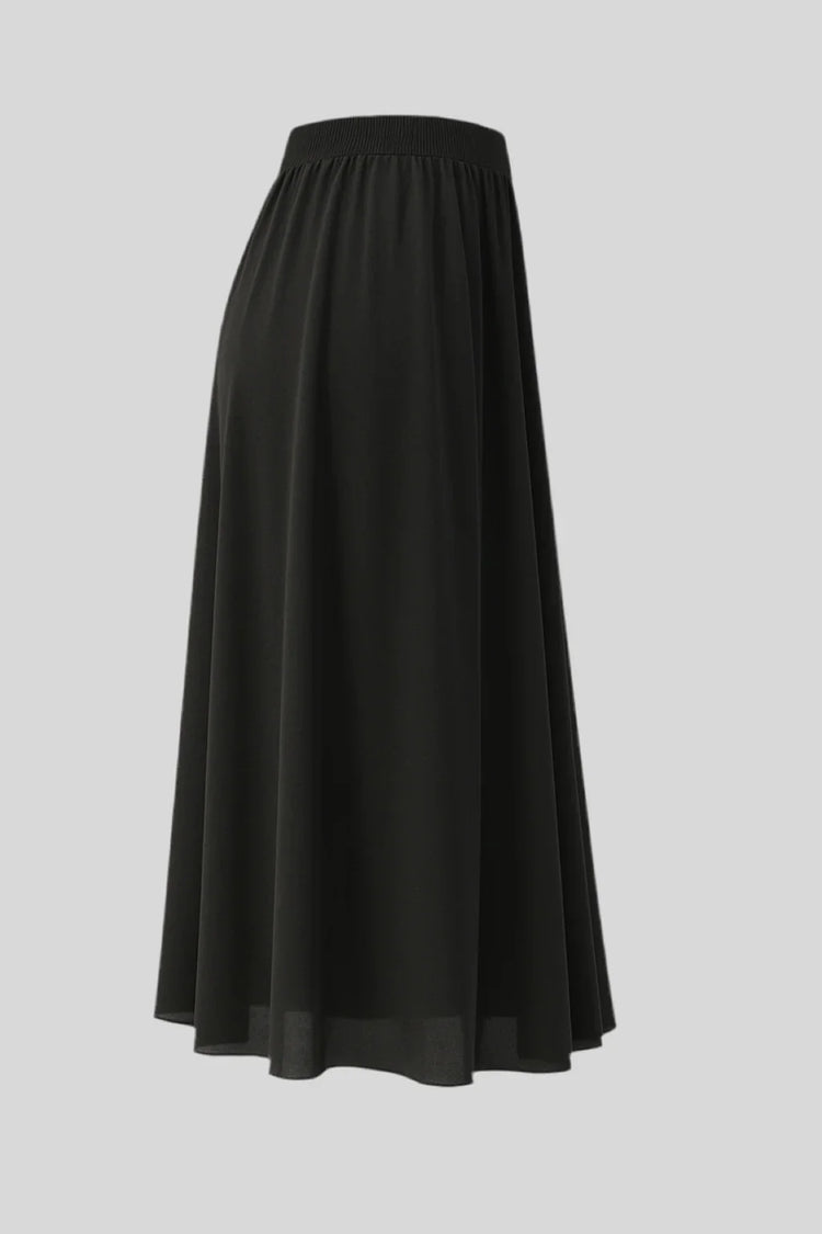 Long Section Chiffon Skirt - Sailuc