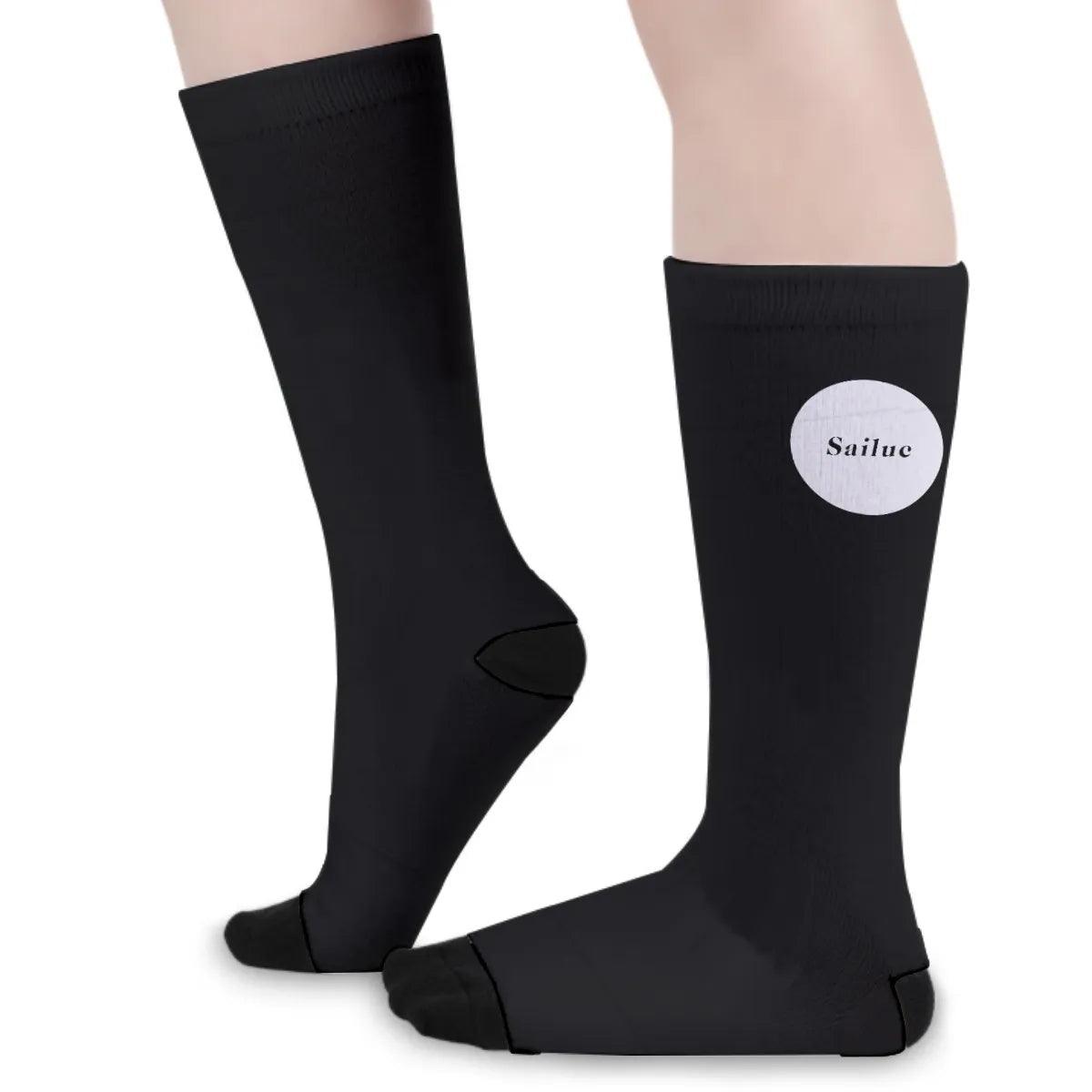 Cotton Crew Socks - Sailuc