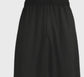 Black harem pants on a gray background