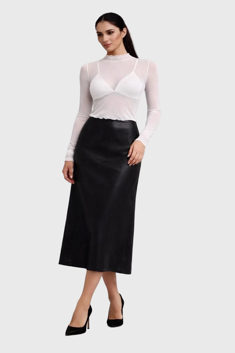 Ruffled Veil Top - Sailuc