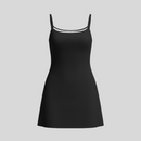 Double-Layer Mesh Dress - Sailuc