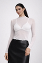 Ruffled Veil Top - Sailuc