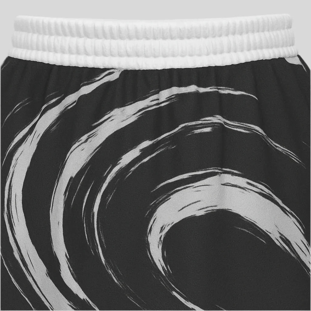 Swirl Maxi Chiffon Skirt - Sailuc