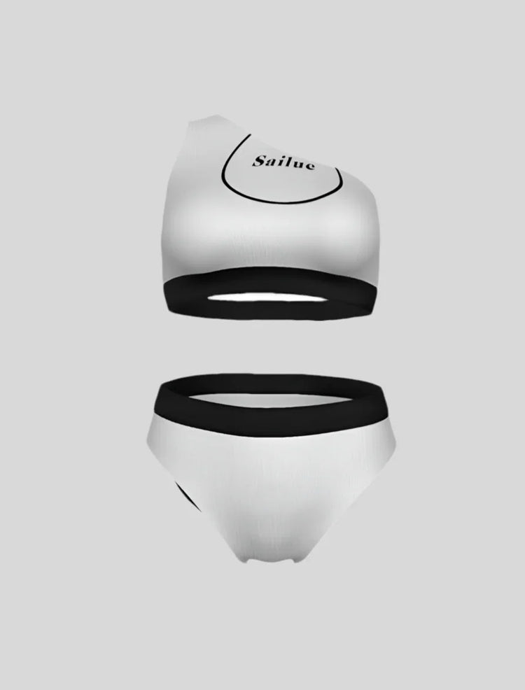 Single Shoulder Bikini - Sailuc