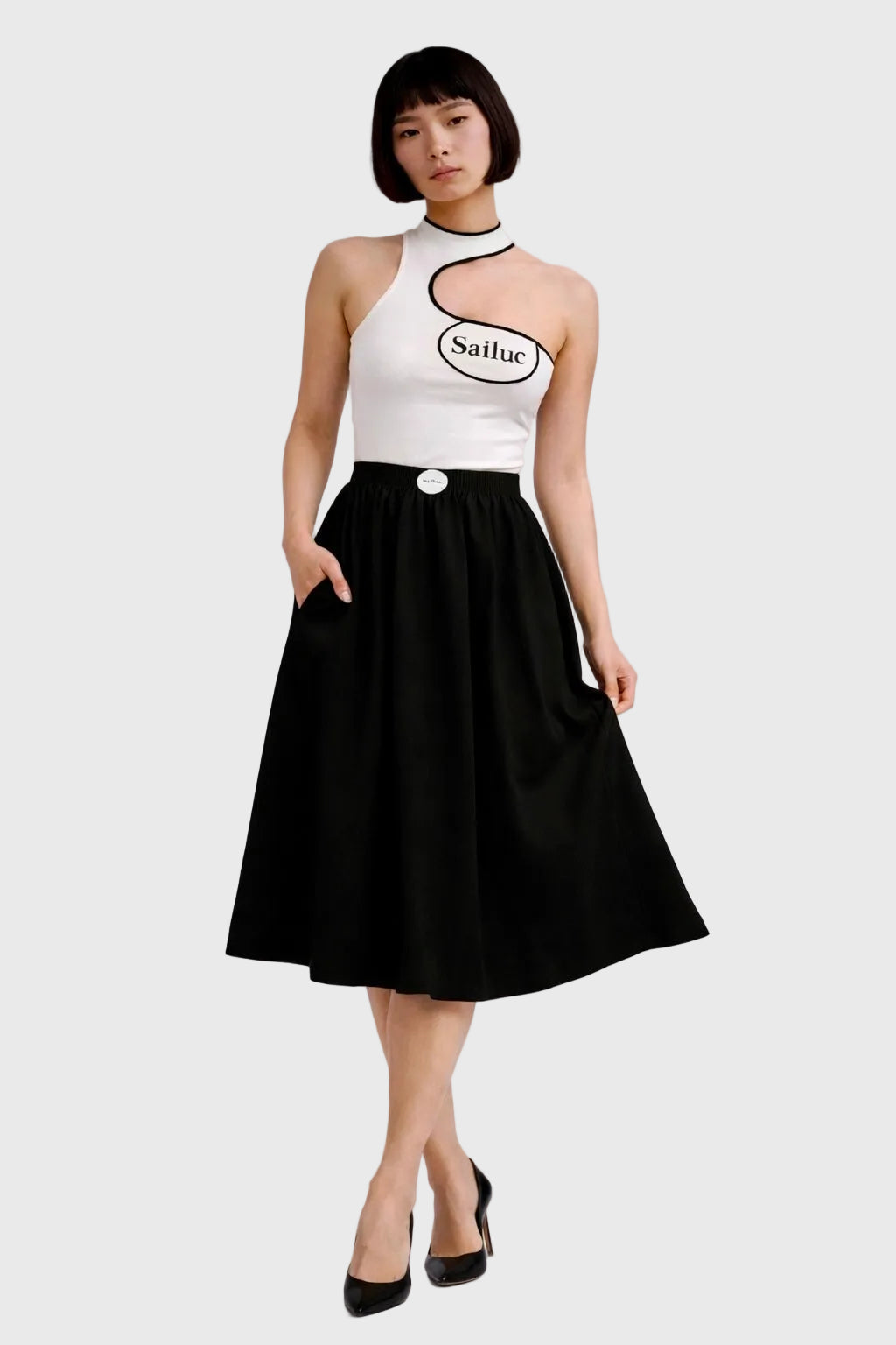 Sleeveless Shift Top - Sailuc