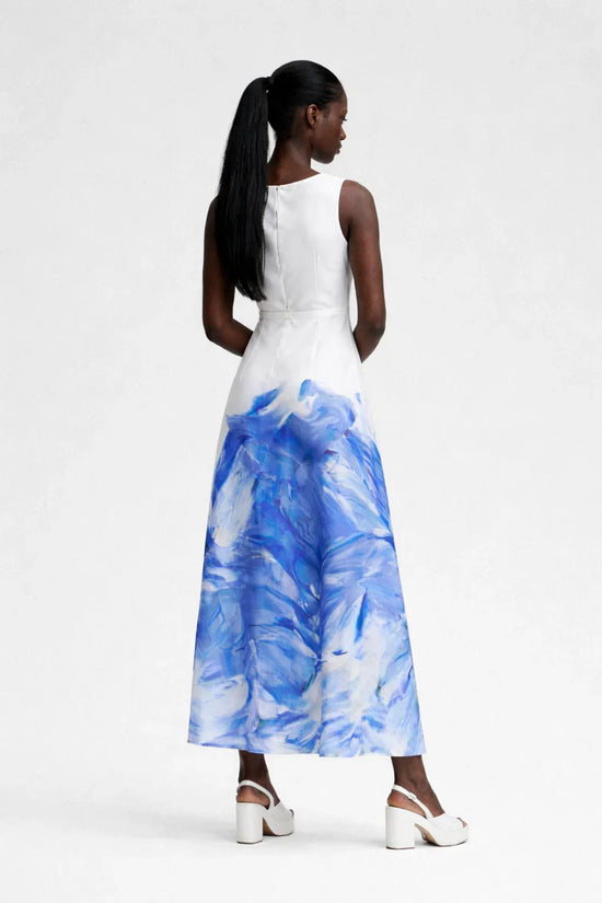 Abstract Tall Midi Dress