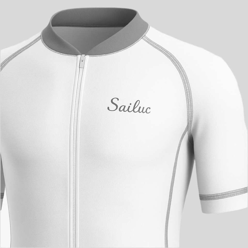 Anti-Slip Raglan Cycling Jersey - Sailuc