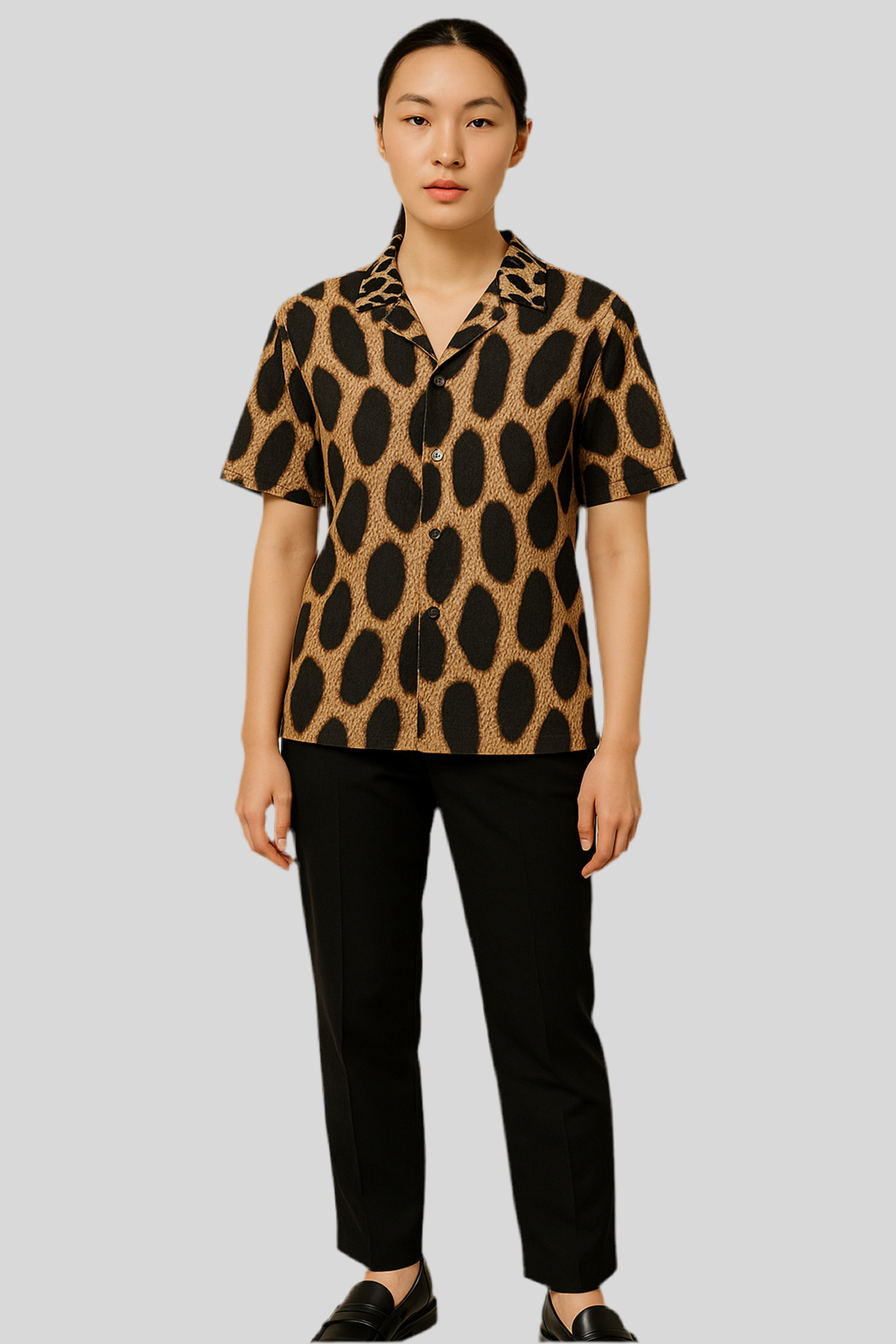 Leopard Hawaiian Shirt