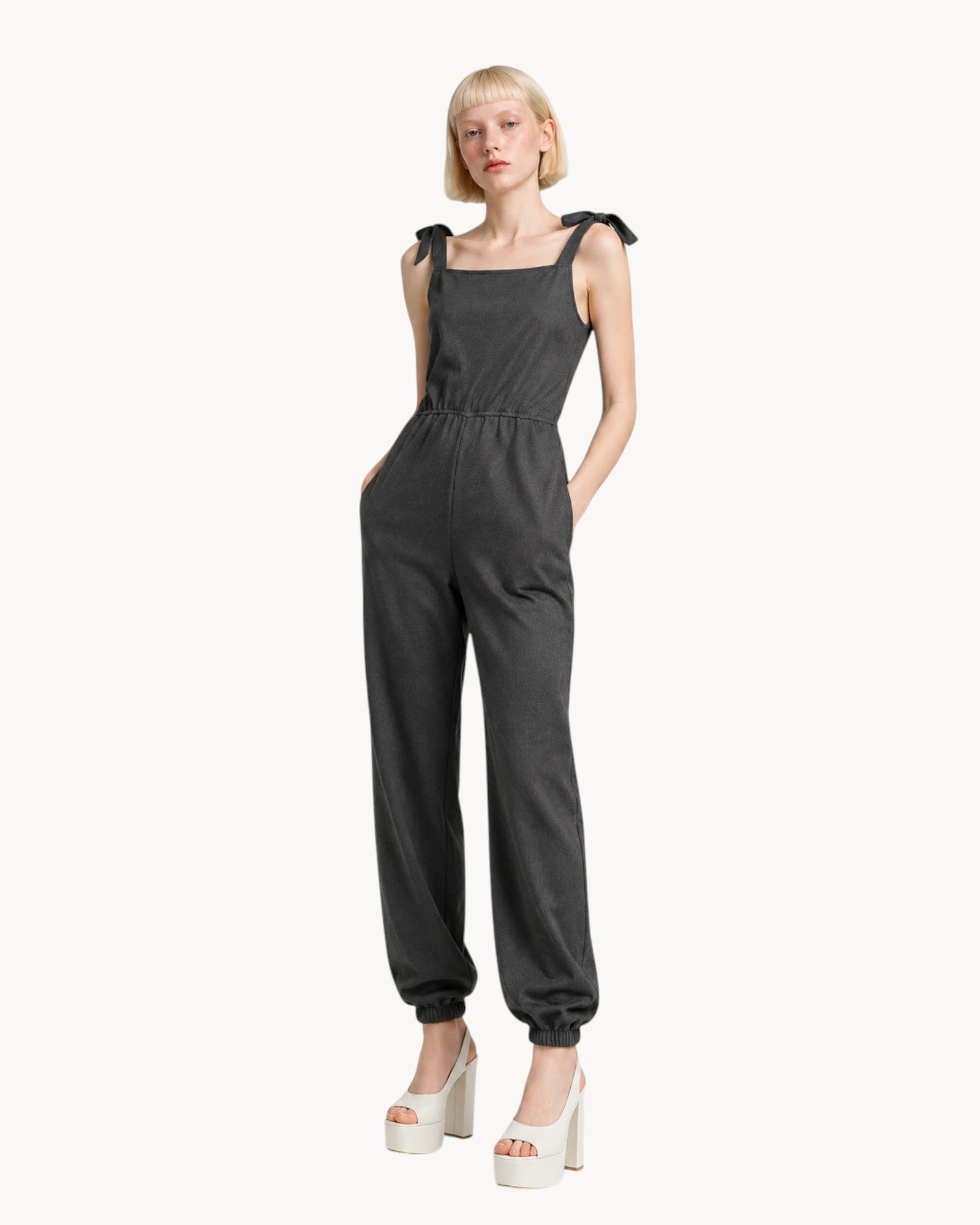 Charcoal Jumpsuit