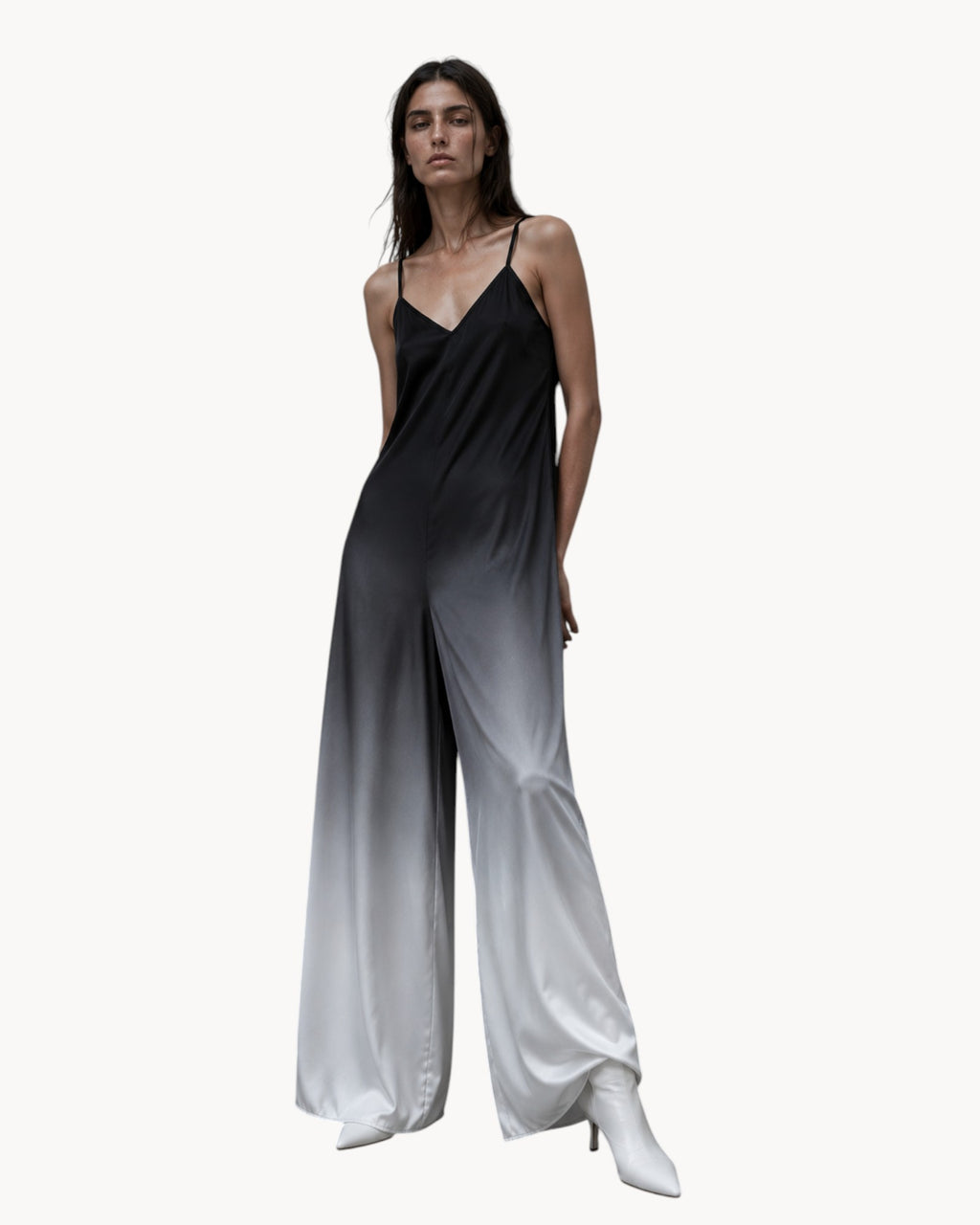 Gradient Satin Jumpsuit