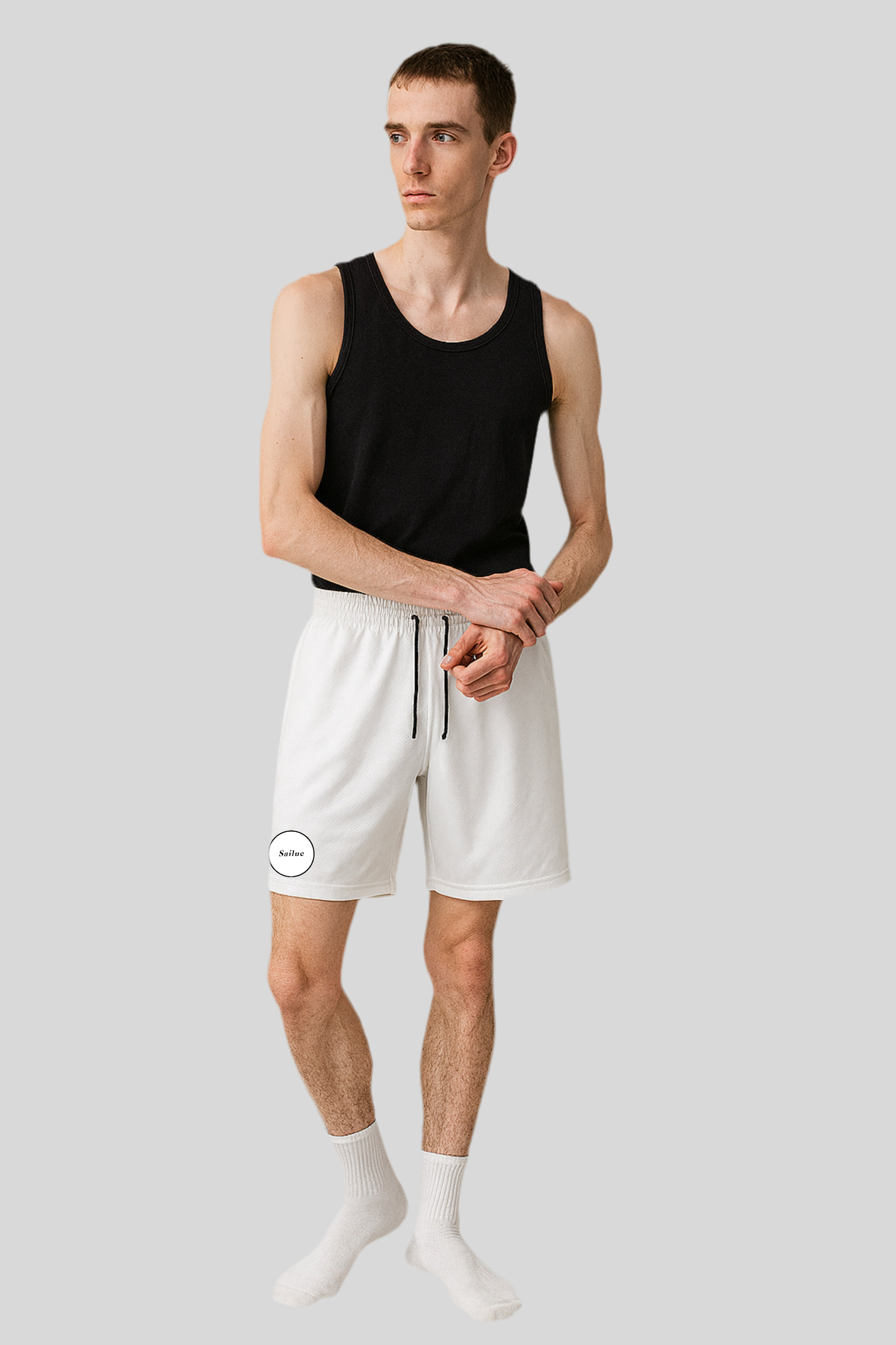 Mesh gym shorts