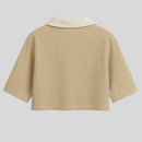 Mid Sleeve Cropped Jacket - Sailuc