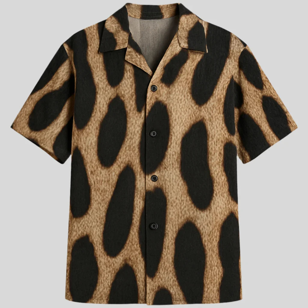 Leopard Hawaiian Shirt - Sailuc