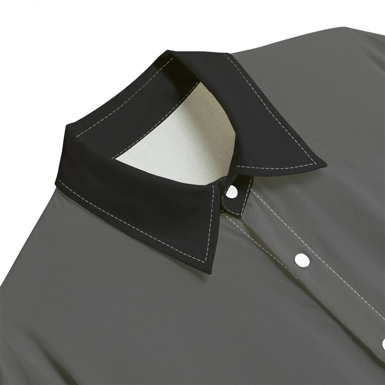 Rayon Button-up Shirt - Sailuc