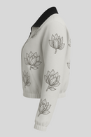 Floral Zip Jacket - Sailuc
