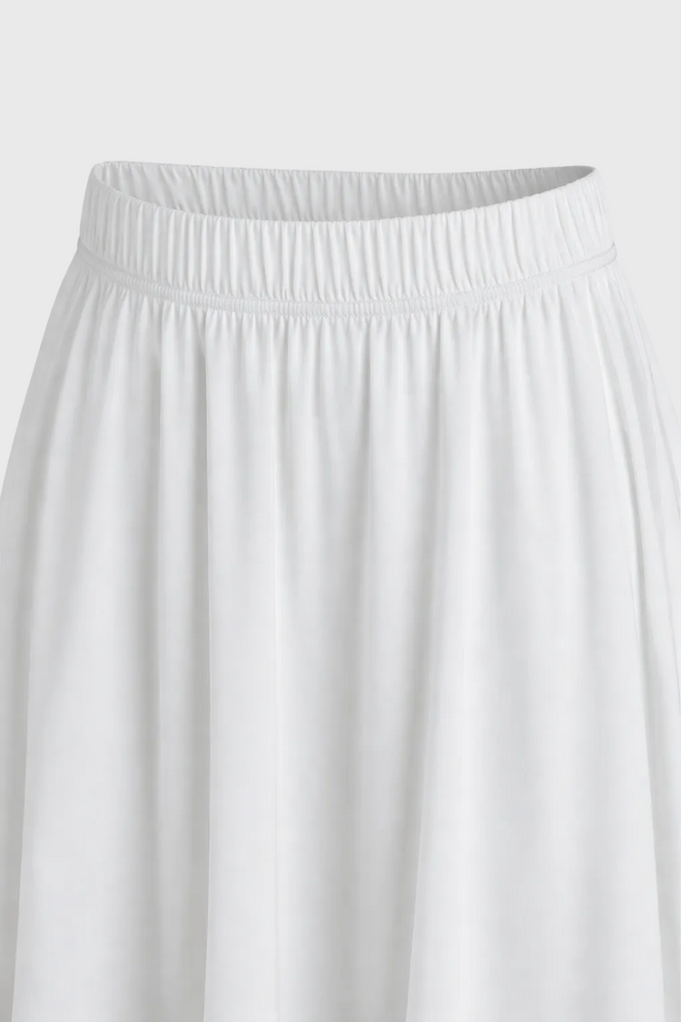 Flowy Womens Long Maxi Skirt with Pockets - Sailuc