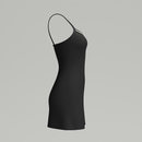 Double-Layer Mesh Dress - Sailuc