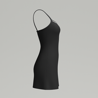 Double-Layer Mesh Dress - Sailuc