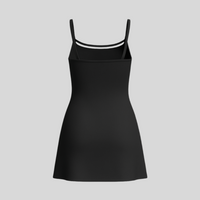 Double-Layer Mesh Dress - Sailuc