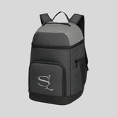 Sailuc luxury gray backpack with SL logo, modern design, premium men&