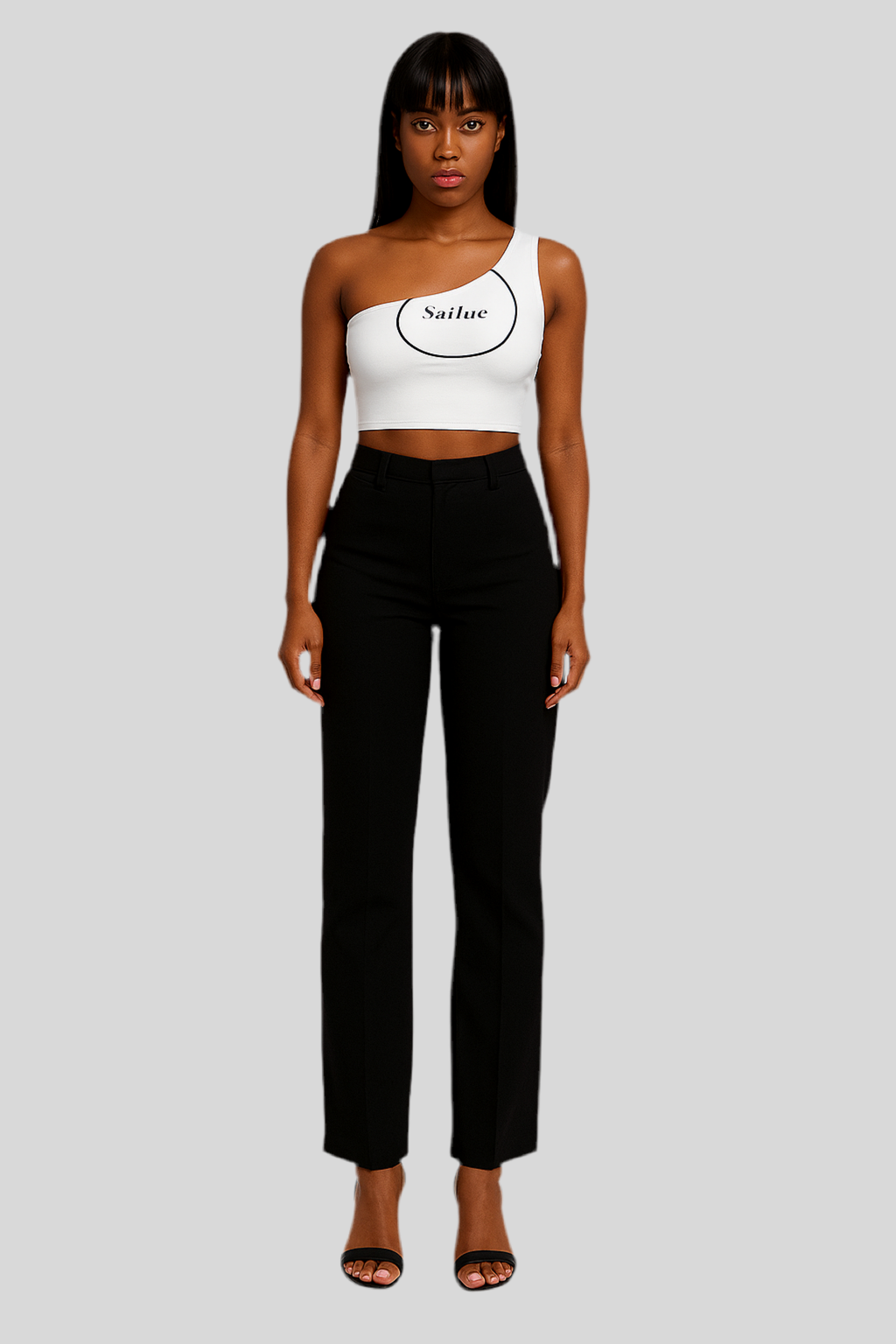 Shoulder Cropped Top
