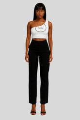 Shoulder Cropped Top - Sailuc